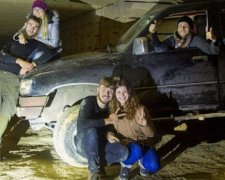 Київські діггери на пікапі увірвалися в одеські катакомби (фото)