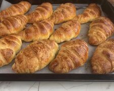 Круасани: фото скрін рецепту