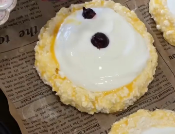 Творожные ватрушки с ягодами: фото скрин рецепта