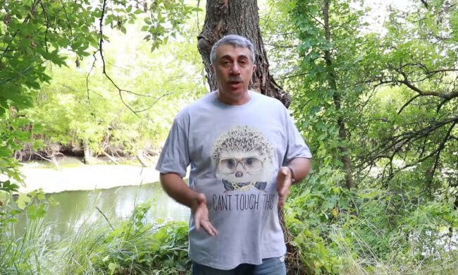 Євген Комаровський, скріншот з відео