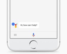 Ассистент Google вышел на iPhone