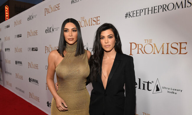 Кортні і Кім Кардашьян