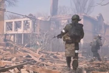 Російські окупанти, фото: скріншот з відео