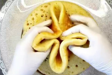 Марокканские блинчики, кадр из видео