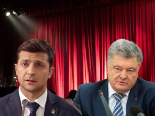 Владимир Зеленский и Петр Порошенко