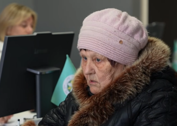 Пенсионерка. Фото: скрин youtube