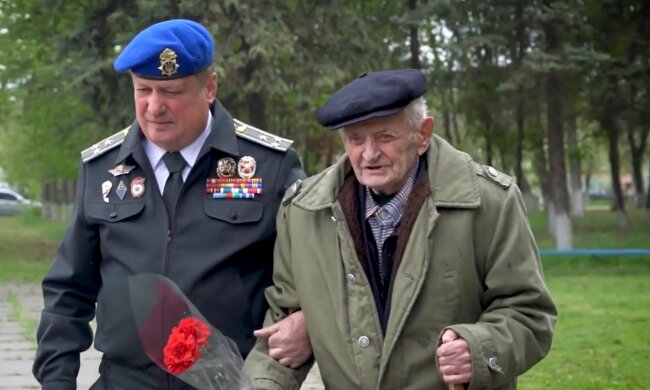 Ветеран Другої світової війни Олексій Тарасов, facebook.com/mvs.gov.ua