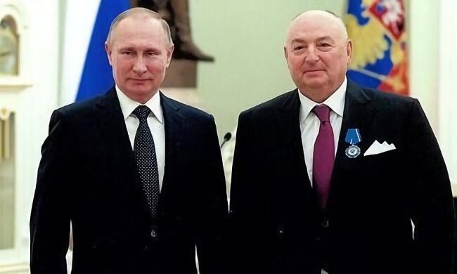 Моше Кантор и Владимир Путин