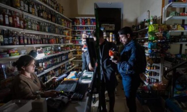 Магазин без світла, скріншот: YouTube