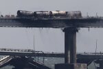 Крымский мост, скриншот: YouTube