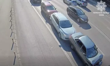 ДТП на Печерську: зіткнення п'яти автомобілів