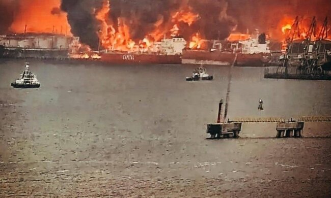 удар по порту Усть-Луга