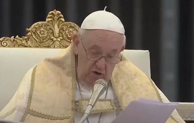 Папа Римский. Фото: скриншот Youtube