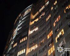 Наслідки влучання у багатоповерхівку в Одесі