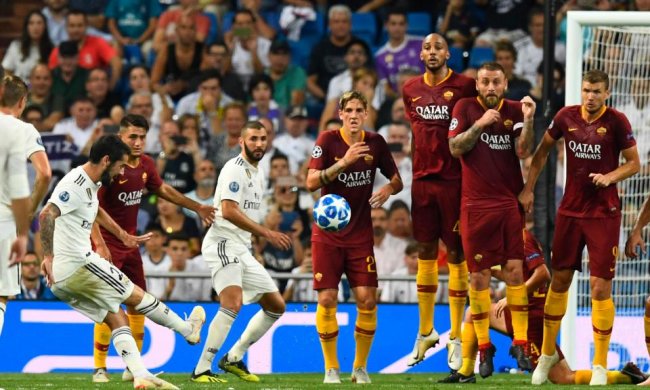 Ліга чемпіонів: Реал розгромив Рому в Мадриді