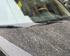 У Львові випав помаранчевий дощ
