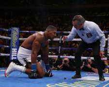 Энтони Джошуа потерял все свои чемпионские пояса, Getty Images