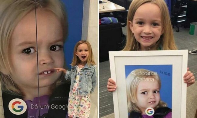Google влаштувала сюрприз дівчинці-мему