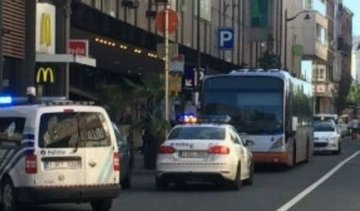 Женщина с мачете ранила двух бельгийцев