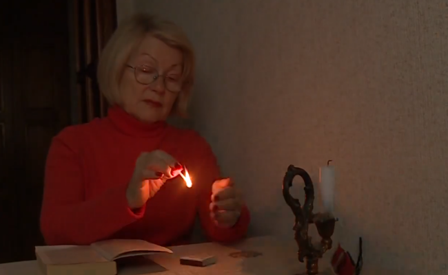 Відключення світла. Фото: скрін youtube