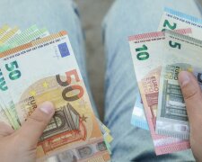 Проблемные купюры евро в обращении Украины