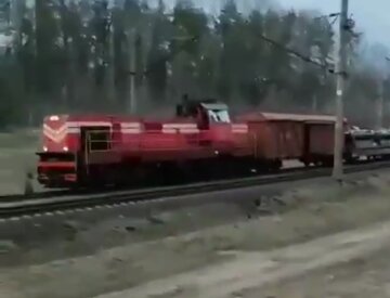 Военная техника в Беларуси, кадр из видео