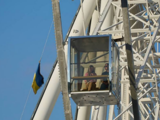 Украинцы, колесо обозрения, Киев, фото из соцсетей
