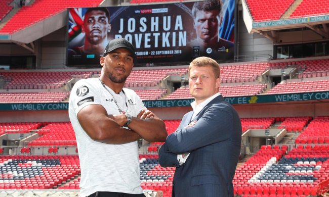 Ентоні Джошуа та Олександр Повєткін