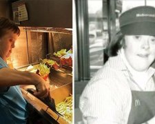 Жінка із синдромом Дауна стала ветераном McDonald's (фото)