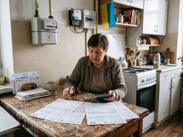 платіжка за газ комуналка лічильник