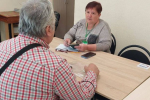 Оформление пенсии, скриншот: Facebook//ПФУ