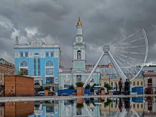Украинцы, Киев, Подол, фото из соцсетей