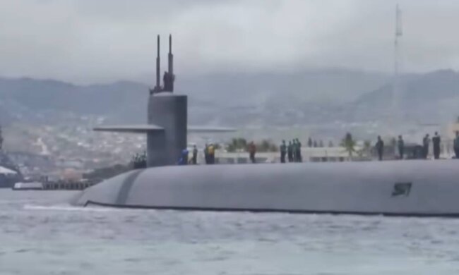 Підводний човен, фото: скріншот з відео
