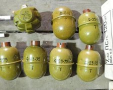 Чоловік в Донецькій області «накопичив» два склади боєприпасів (фото)
