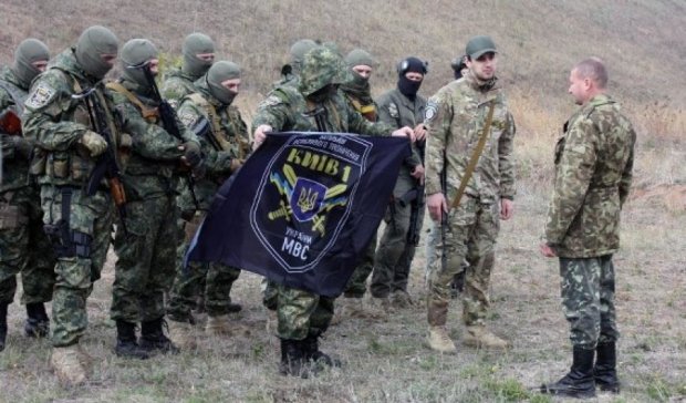 Бойцы батальона "Киев-1" сняли клип в зоне АТО (видео)
