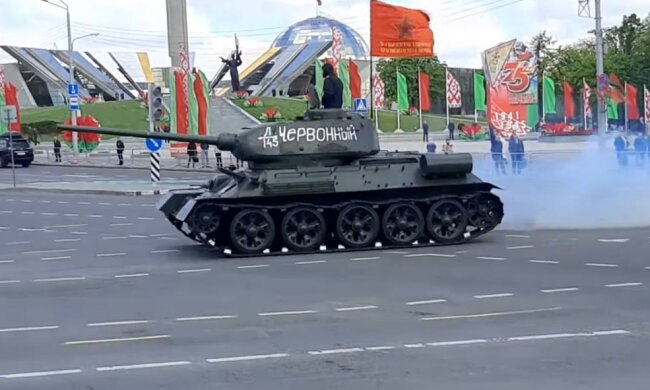 Военная техника в Беларуси, фото: скриншот из видео