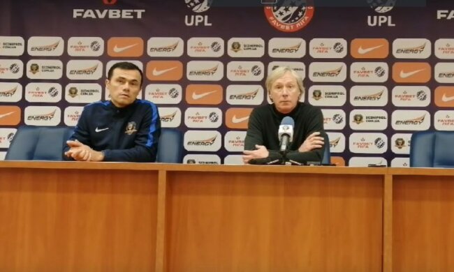 скріншот з відео, очільник "Динамо"