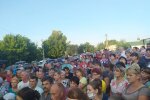 Під Запоріжжям тисячі людей перекрили трасу - "Пити нічого, пустіть воду!"