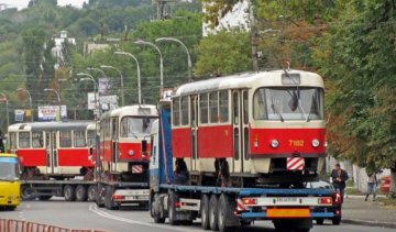 Кличко закупив для столиці 30-річні чеські трамваї (фото)