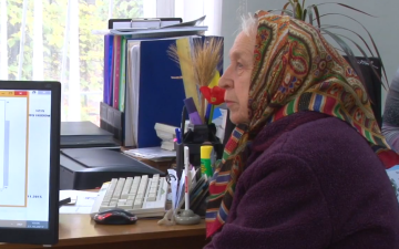 Пенсионерка. Фото: скрин youtube