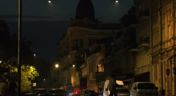 Отключения света. Фото: скрин youtube