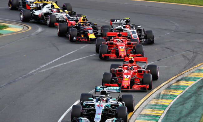 Гоночні боліди Ф1, Getty Images