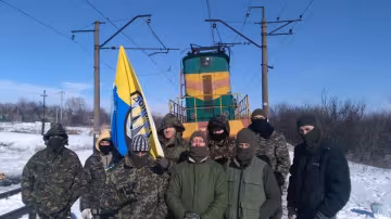 Полицейские открестились от штурма организаторов блокады Донбасса