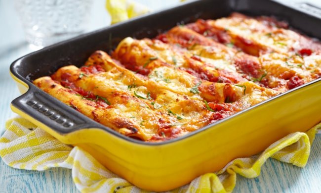 Итальянская кухня: рецепт каннеллони с соусом болоньезе