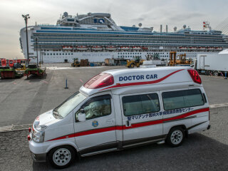 лайнер Diamond Princess, фото GettyImages