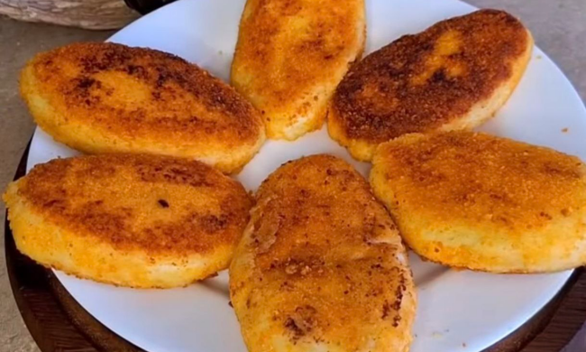 Зрази з фаршем та сиром: фото скрін рецепту