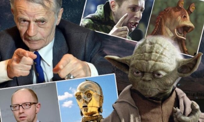 Украинцев  повеселило сравнения политиков с героями "Звездных войн" (фото)