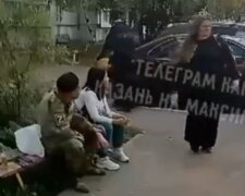 Оккупант бросил гранату в детей. Фото Telegram