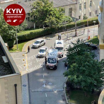 Стрельба в Киеве, скриншот: Telegram
