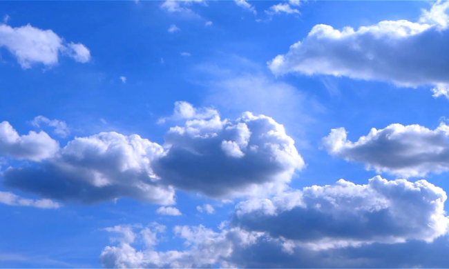 Облака, скрин из видео